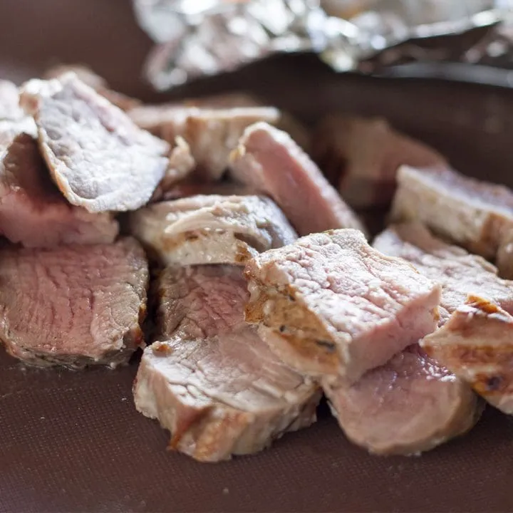 Filet de porc en croûte de sel