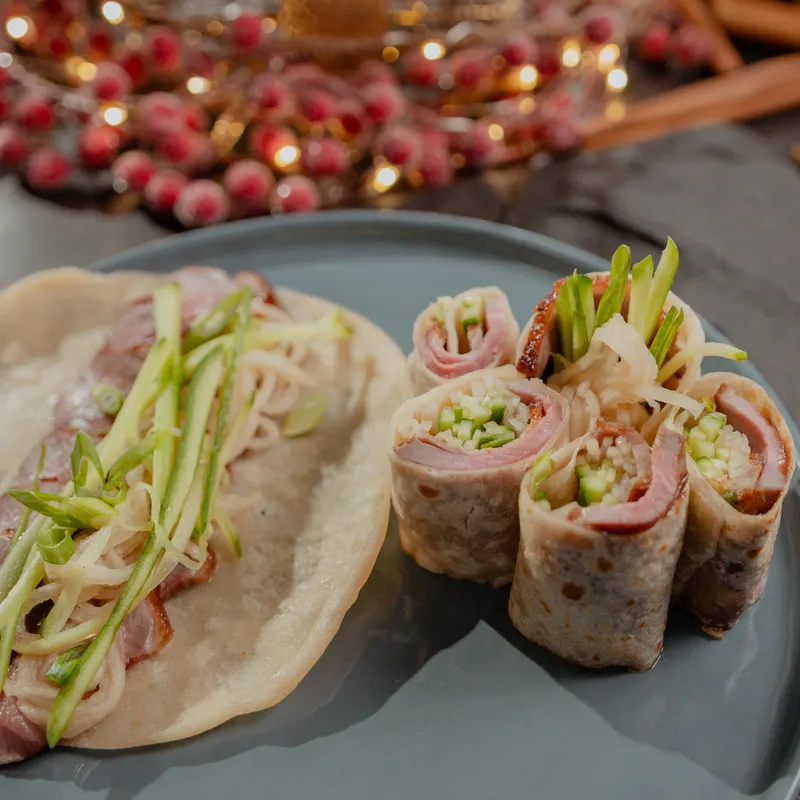 Crêpes au canard