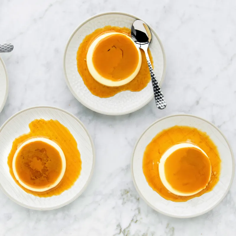 Crème caramel au whisky