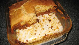 Gâteau renversé au boeuf haché