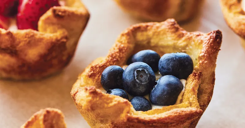Tartelettes de pain doré