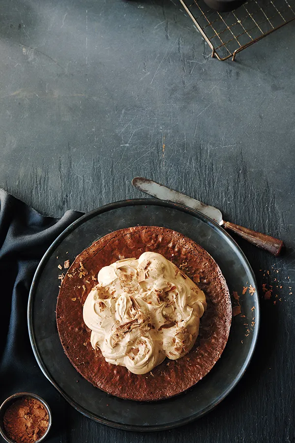 Torte de rêve double chocolat