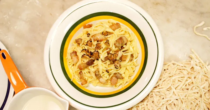 Carbonara à la truffe