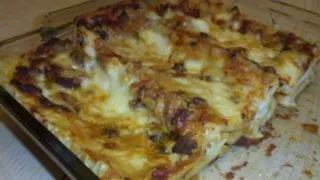 Lasagne aux deux sauces