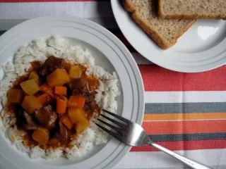 Boeuf aux légumes à la Michelle