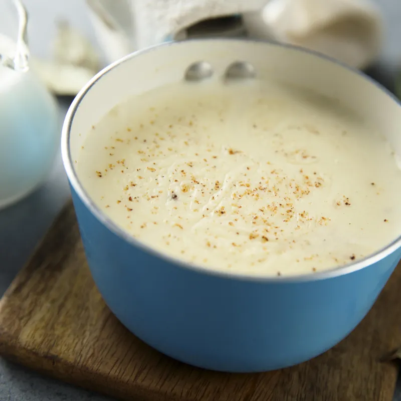 Sauce béchamel végane