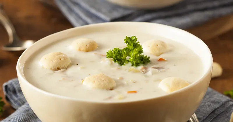 Soupe aux palourdes du Nouveau-Brunswick