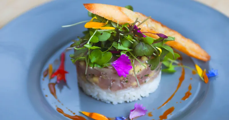 Tartare de thon Albacore à l’ananas