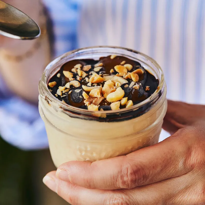 Crème glacée Snickers maison
