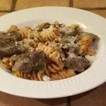 Fusilli à la sauce rosée