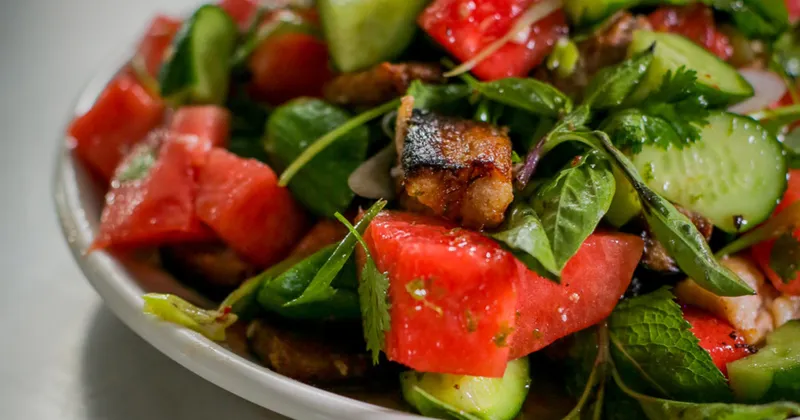 Salade bedon et melon