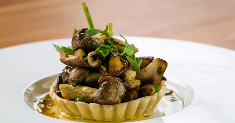Tartelettes de champignons sauvages