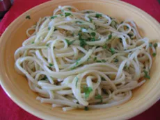 Spaghetti à l'ail