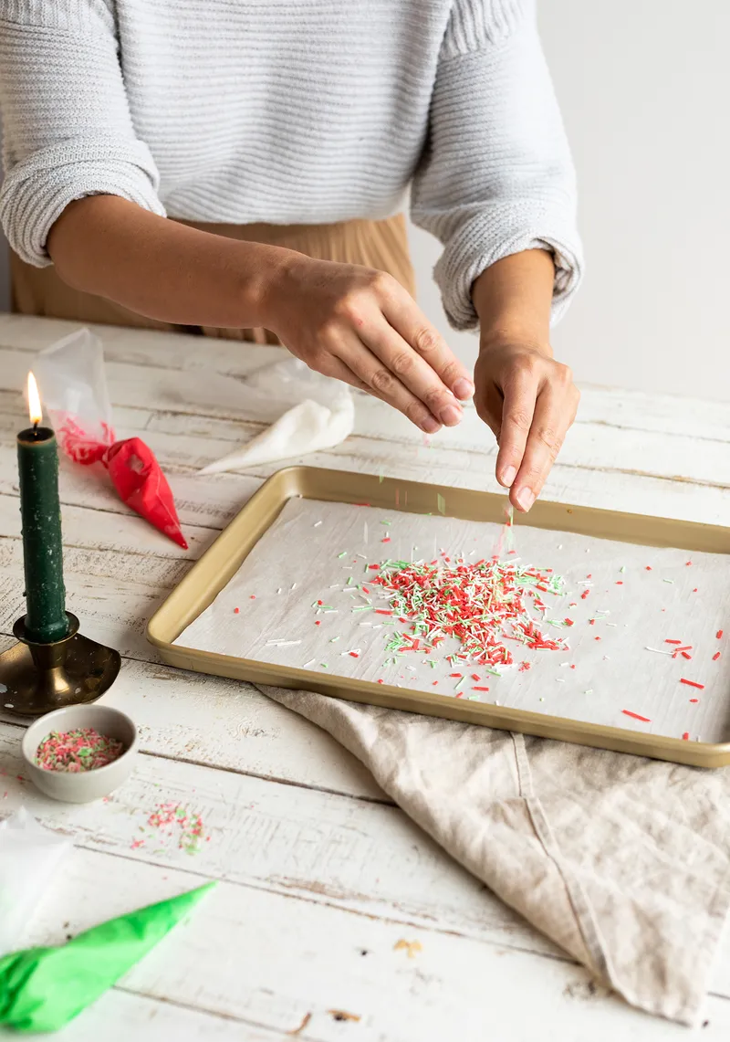 Confettis de sucre maison