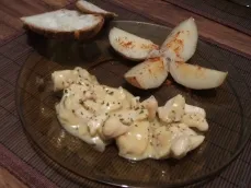 Poulet dijonnaise et miel