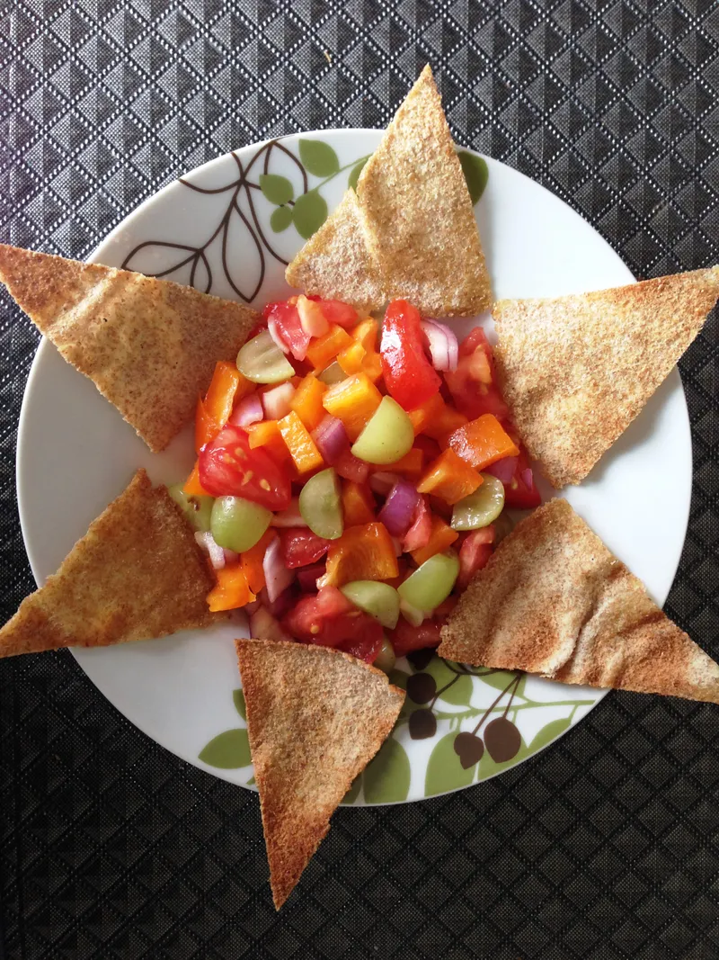 Salsa tomates et raisins