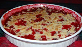 Croustade double fruit