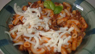 Macaroni à la viande vite fait