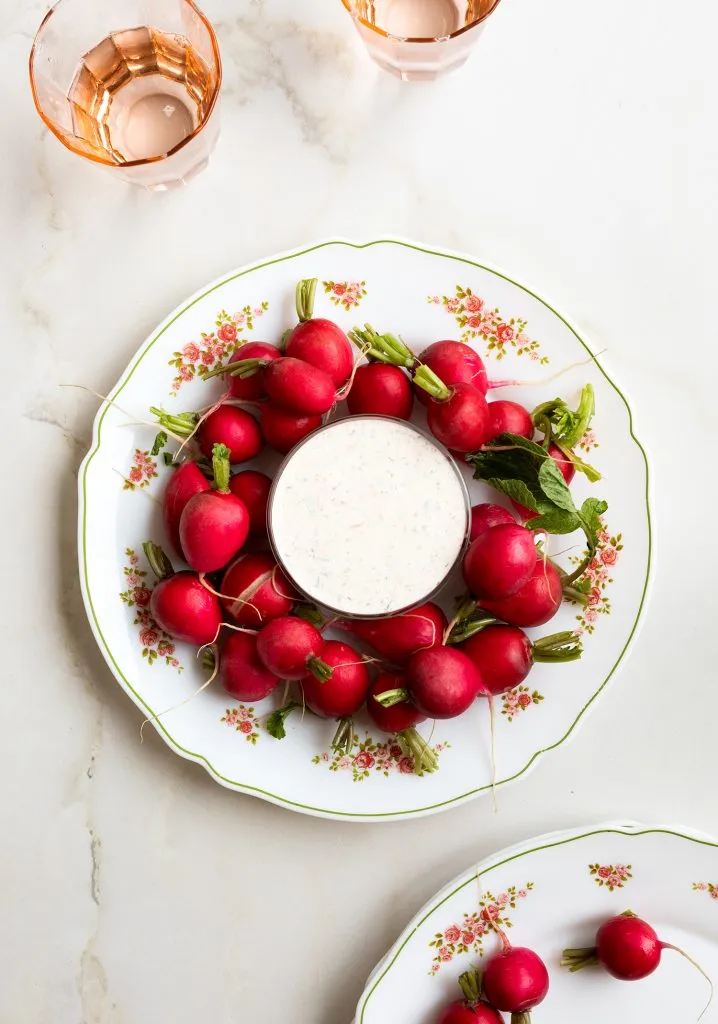Trempette ranch aux carottes