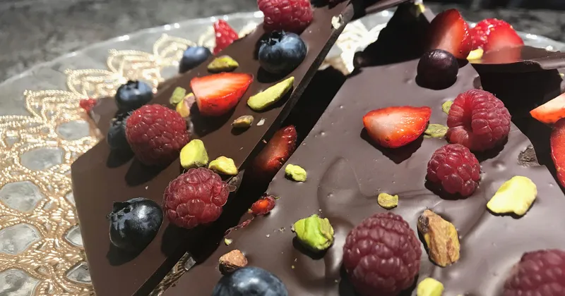 Tuiles choco-fruits