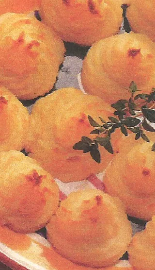 Rosettes de pommes de terre