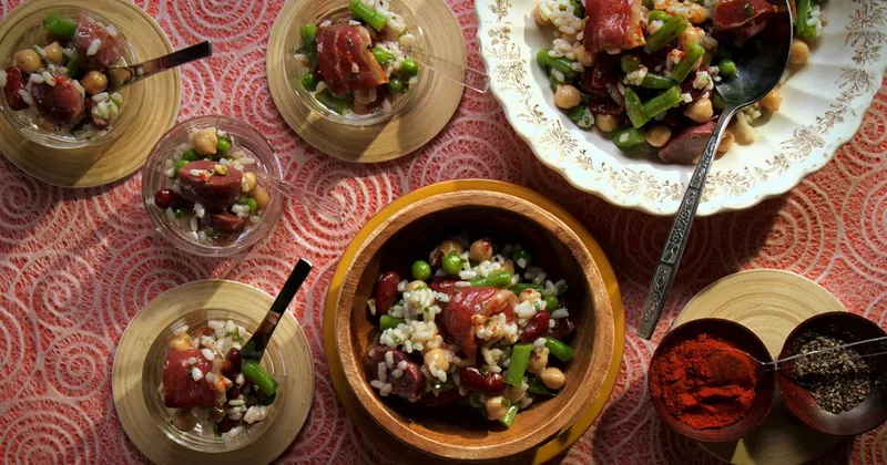 Salade de magret fumé