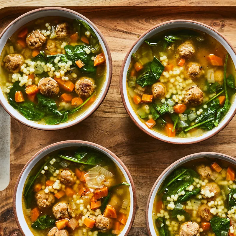 Soupe-repas noces à l’italienne