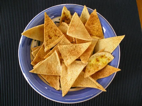 Pitas en croustilles