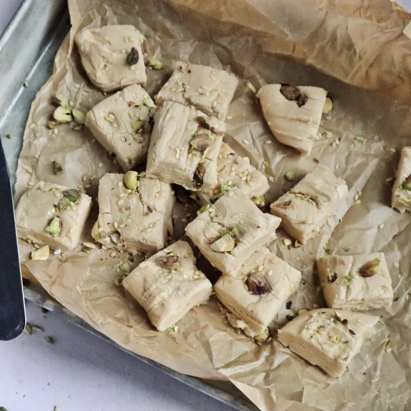 Sucre à la crème de tahini