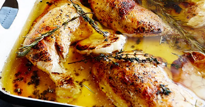 Cuisses de poulet confites
