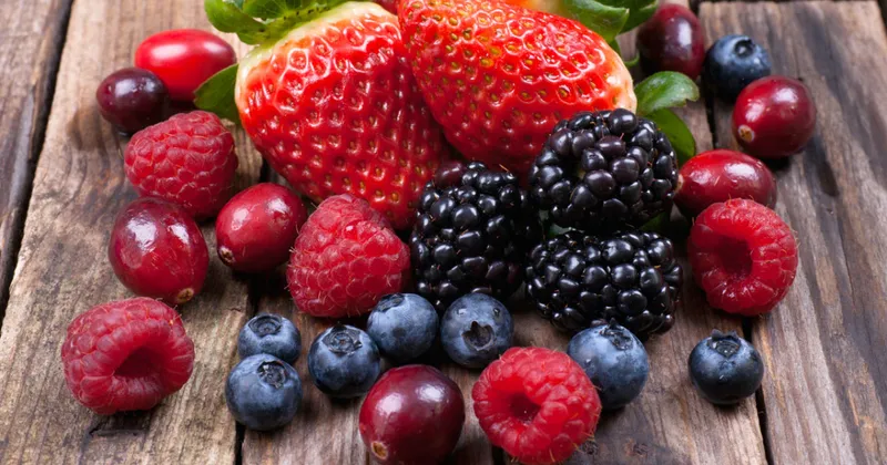 Gâteau aux petits fruits et amandes sans cuisson