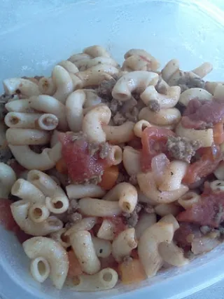 Macaroni à la viande facile