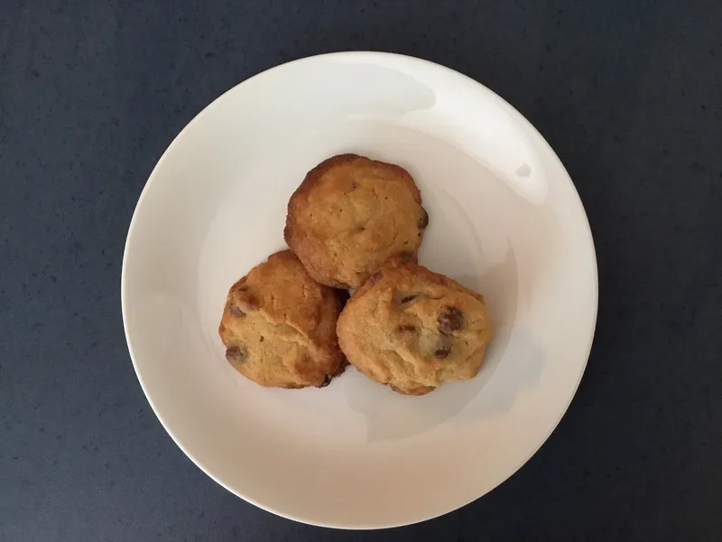 Biscuits décadents au café et double chocolat