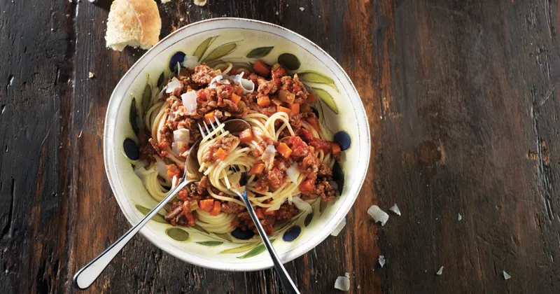 Spaghetti classique à la bolognaise