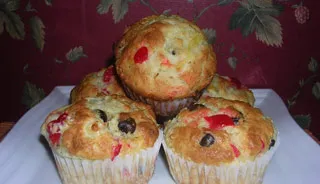 Muffins au Banana Split