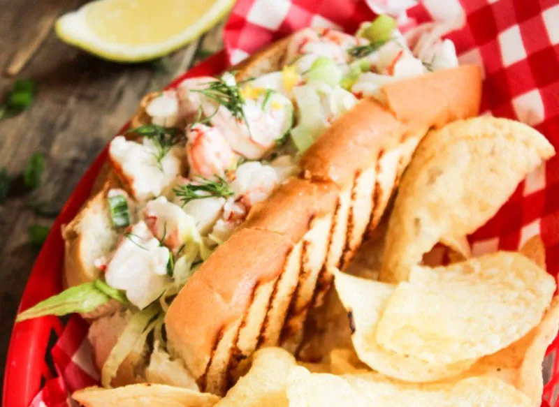 Guédilles aux crevettes