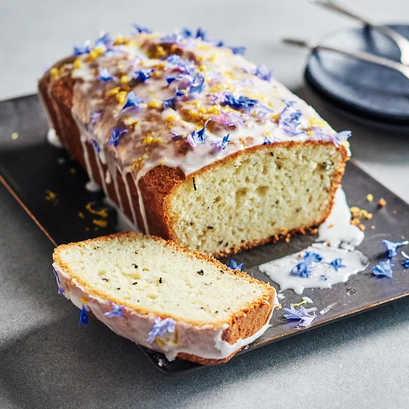 Cake au citron et au thé